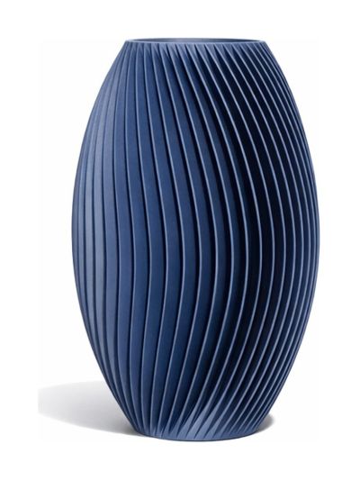 Simiu - LAMEL vas - 18 cm - Marinblå