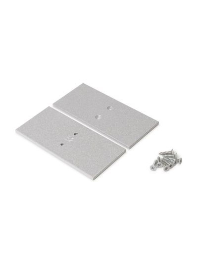 Ändstycken till VARIO30-32 - silver - metall - 2 st.
