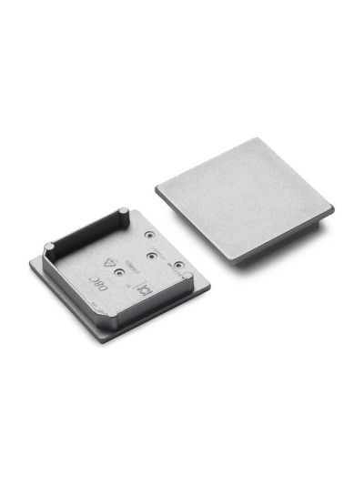 Ändlock till VARIO30-08C - Silver - 20 st.